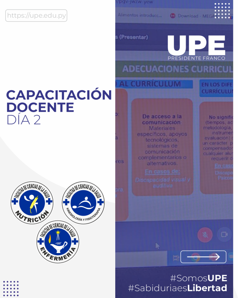 Capacitación Docente de Ciencias de la Salud: Día 2